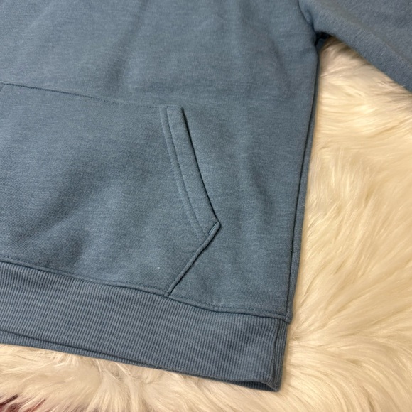 Cat & Jack Blue Pullover Hoodie Sweatshirt - Boys Size Small (6/7) - Picture 10 of 13